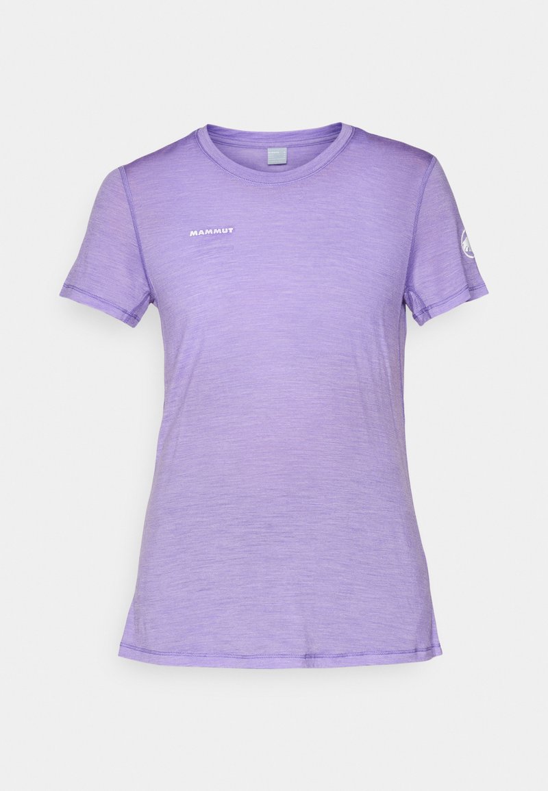 mammut T-shirt basic lila gemêleerd