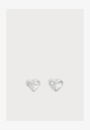 kate spade new york, HEART STUDS - Oorbellen - silver-coloured