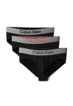 3 PACK MICRO STRETCH - Slip - black black black