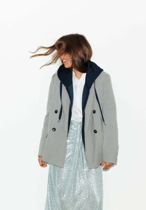 CROISÉ - Blazer - rayé écru