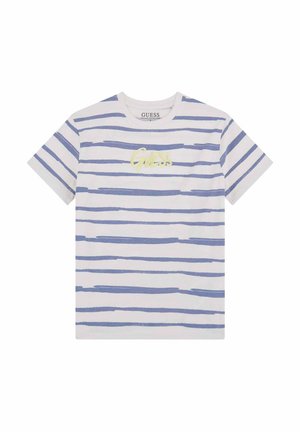 ALLOVER-STREIFENMUSTER - T-shirt imprimé - mehrfarbig violett