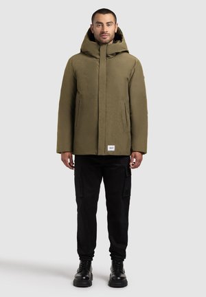 khujo ETIAN - Manteau d'hiver - scrub green
