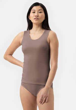 SERIE EXQUISITE - Undershirt - milk n coffee
