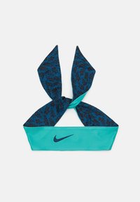 Nike Performance DRY FIT HEAD TIE - Faixa para o suor - washed teal/marina