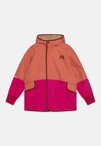 Finkid MOSKA MUKKA UNISEX - Snowboardová bunda - terra cotta/sable