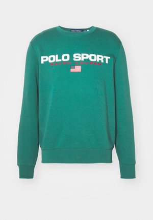 Polo Ralph Lauren POLO SPORT SWEATSHIRT UNISEX - Sweatshirt - tennis green/white