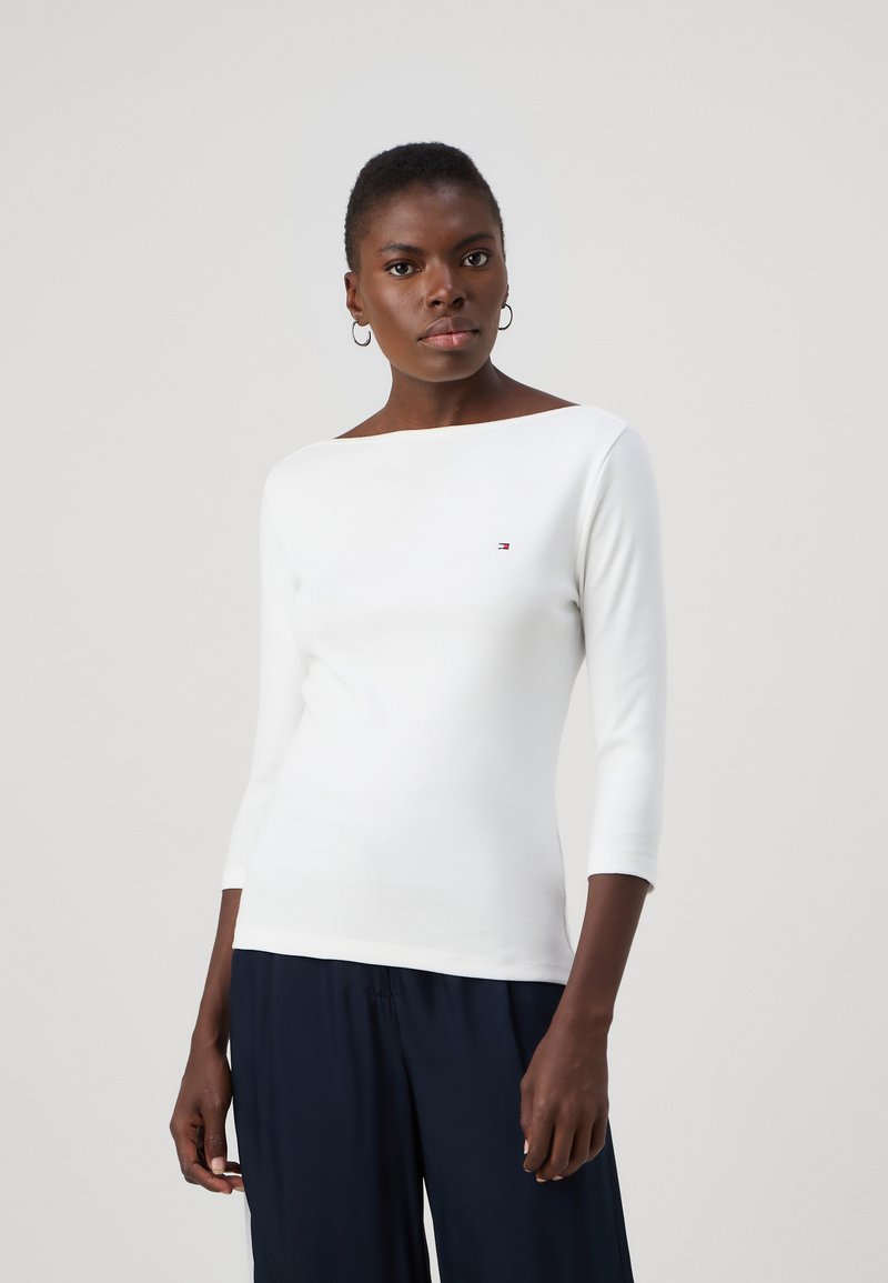 Tommy Hilfiger - CODY - Pikkade varrukatega topp - ecru, Suurenda