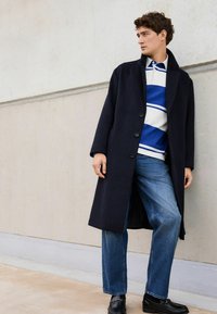 Next REGULAR FIT - Klasický kabát - navy blue