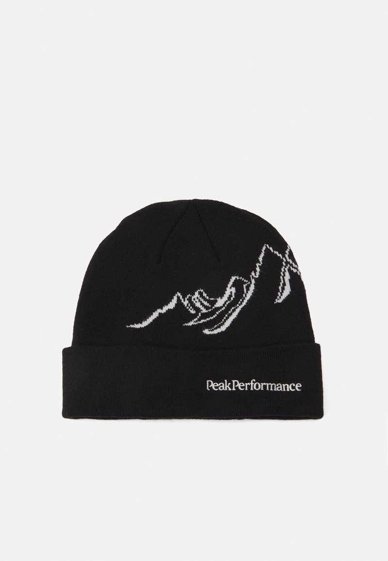 Peak Performance MOUNTAIN UNISEX - Gorro - black/vintage white