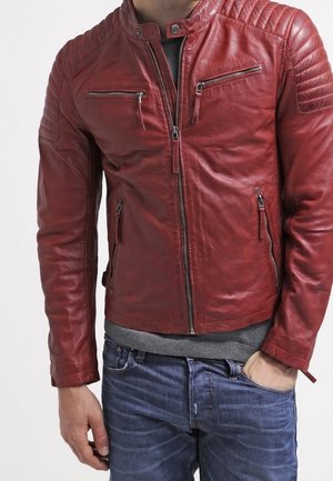 Læderjakker - red