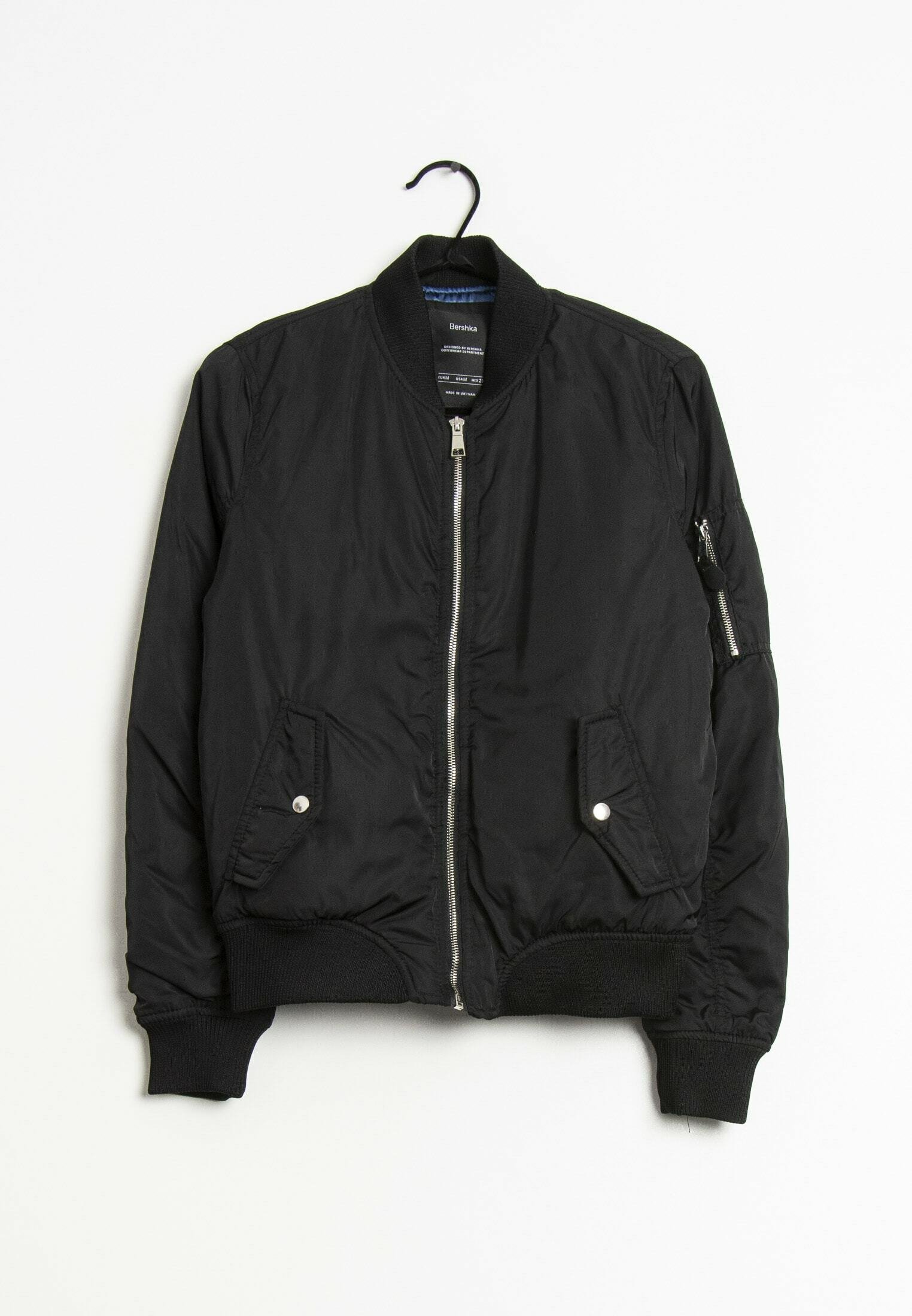 Bershka Chaquetas bomber - black/negro - Zalando.es