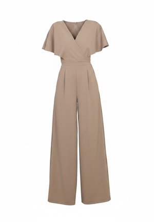 WAL G., MARYAM V NECK JUMPSUIT - Tuta jumpsuit - mushroom