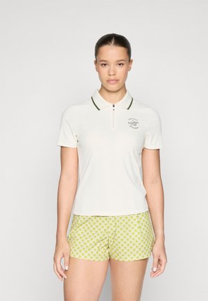 CAMILLA QUARTER ZIP - Poloshirt - ivory