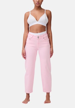 CROPPED HIGH RISE DENIM - Relaxed fit jeans - romance
