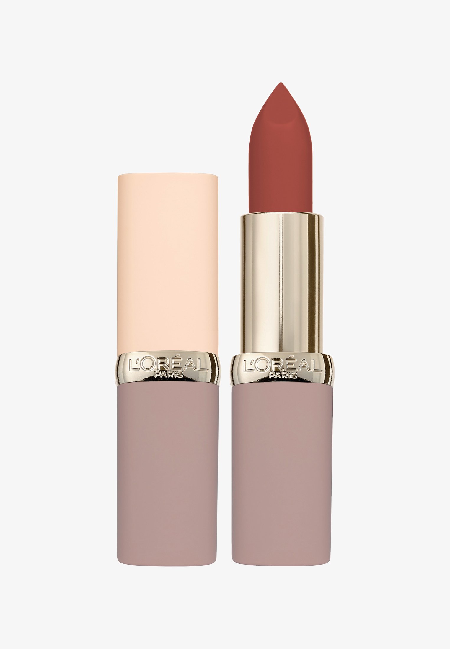 L Oreal Paris Color Riche Ultra Matte Free The Nudes Lippenstift 04 No Cage Braun Zalando De