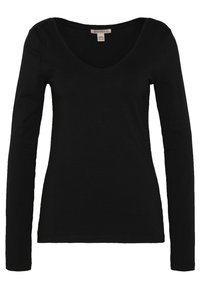 Anna Field Tall BASIC LONG SLEEVE TOP - Top dugih rukava - black