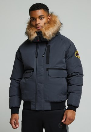 ZAVETTI CANADA ABELLI 2.0 HOODED BOMBER JACKET - Winterjacke - asphalt