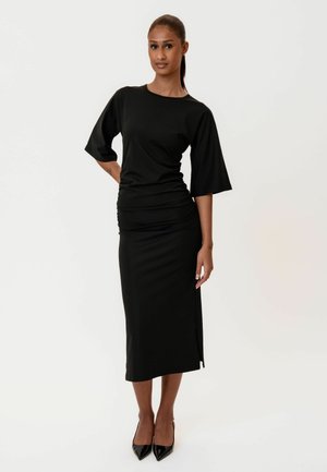ALBERTE - Jersey dress - black