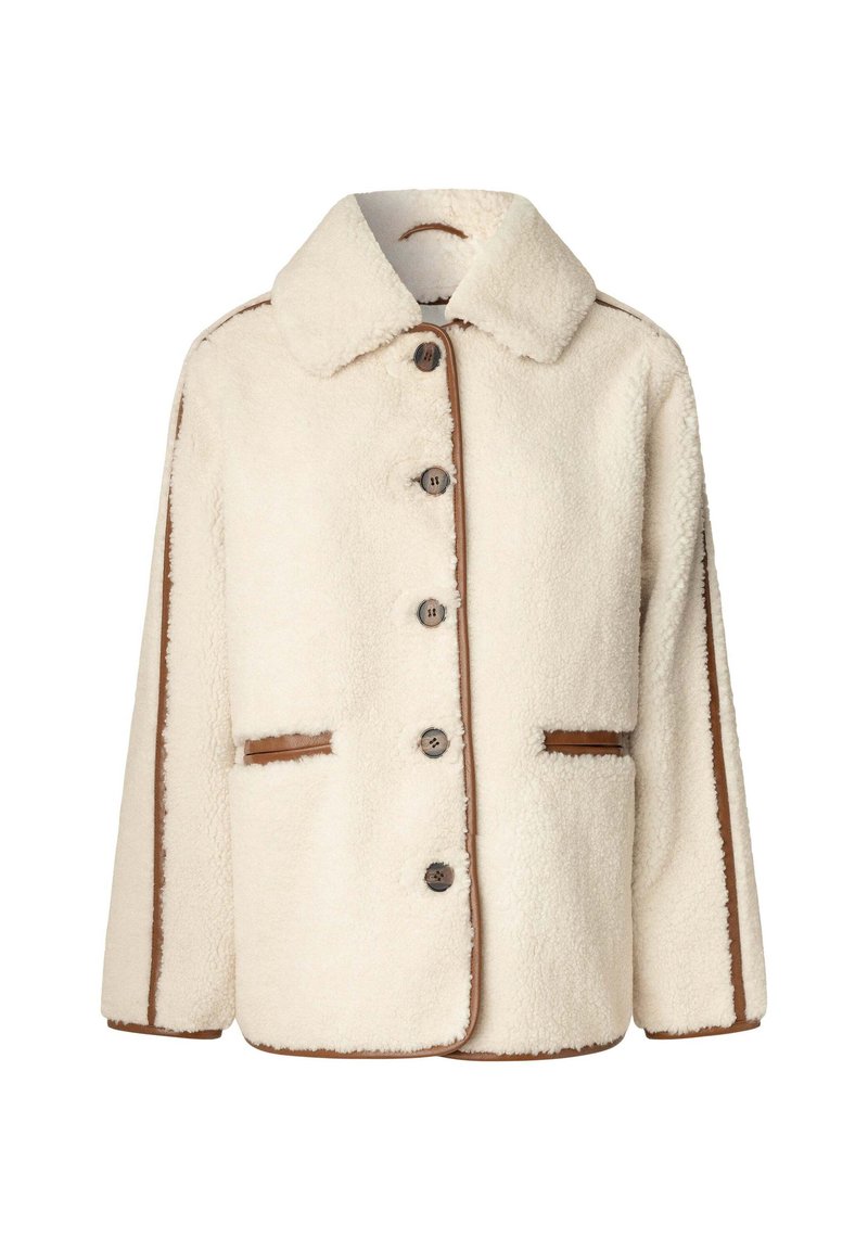 Pepe Jeans Fleecejas crème Pepe Jeans Fleecejas crème