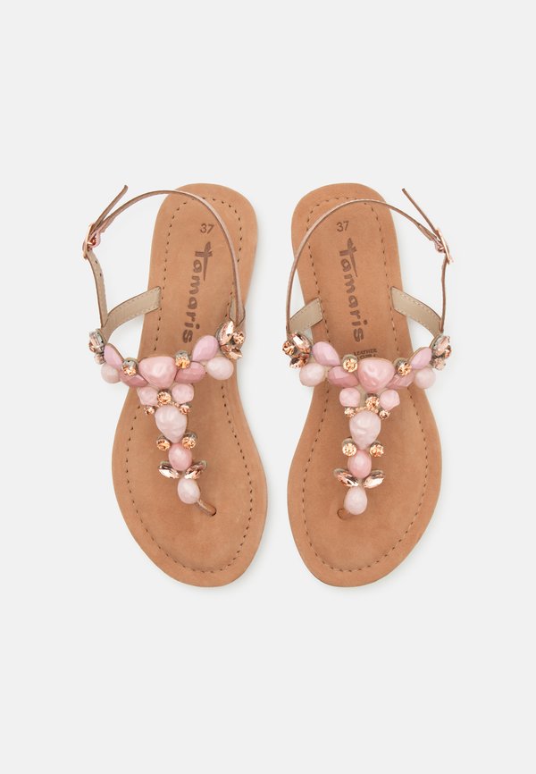 T-bar sandals - rose3