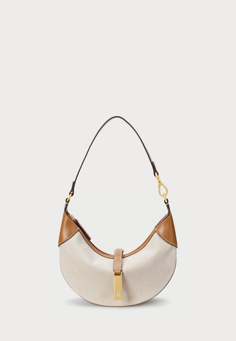 Polo Ralph Lauren SHOULDER BAG SMALL - Τσάντα χειρός - natural/tan