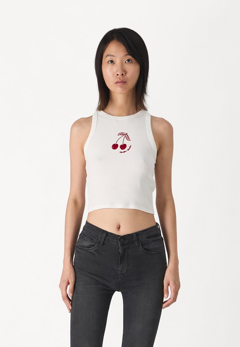 Hollister Co. SUMMER BARE - Top - bright white