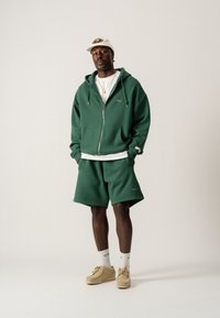 BLKVIS SCRIPT ZIP UNISEX - Sweat zippé - hunter green