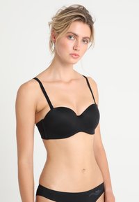 LingaDore - DAILY-ESSENTIALS - Strapless BH - black Miniatuurafbeelding 1