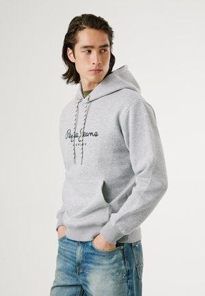 Pepe Jeans MACBETH HOODIE - Felpa con cappuccio - grey