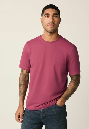 ESSENTIAL CREW NECK REGULAR FIT - Basic póló - raspberry pink