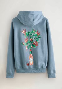 Next REGULAR FIT - TABASCO LICENSE GRAPHIC PRINT - Hoodie - blue