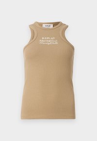 MONTE CARLO TENNIS CLUB - Top - light brown