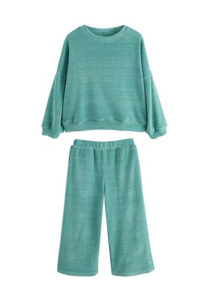 LONG SLEEVE SET - Chándal - teal/blue