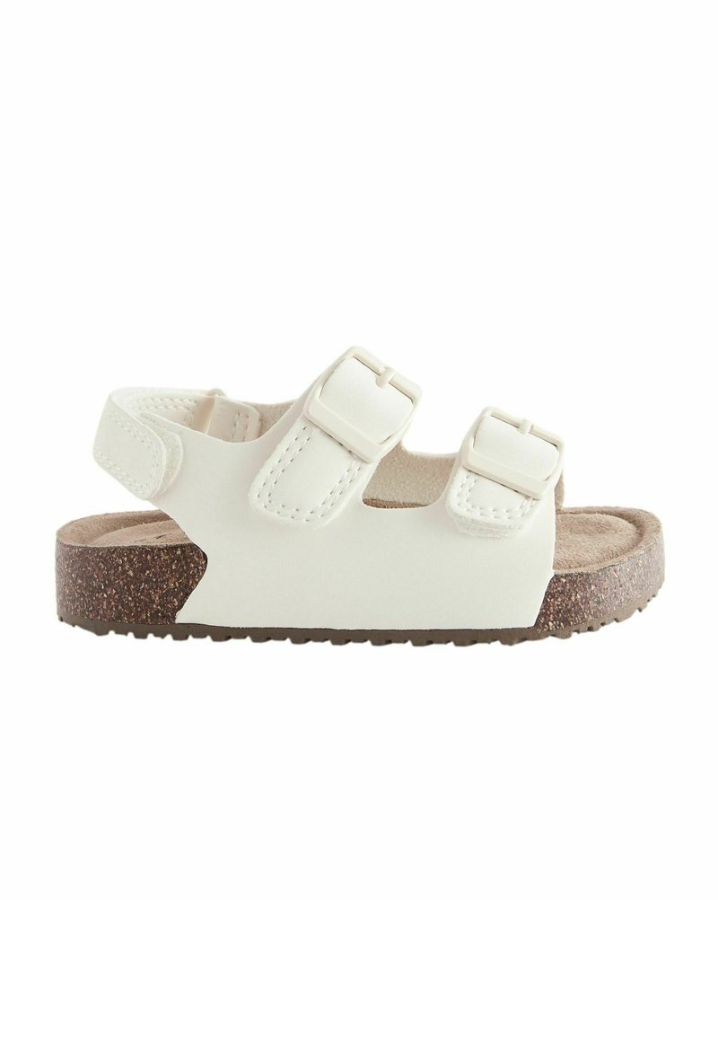 Next CUSHIONED DOUBLE BUCKLE TOUCH FASTENING STANDARD - Lära-gå-skor - cream