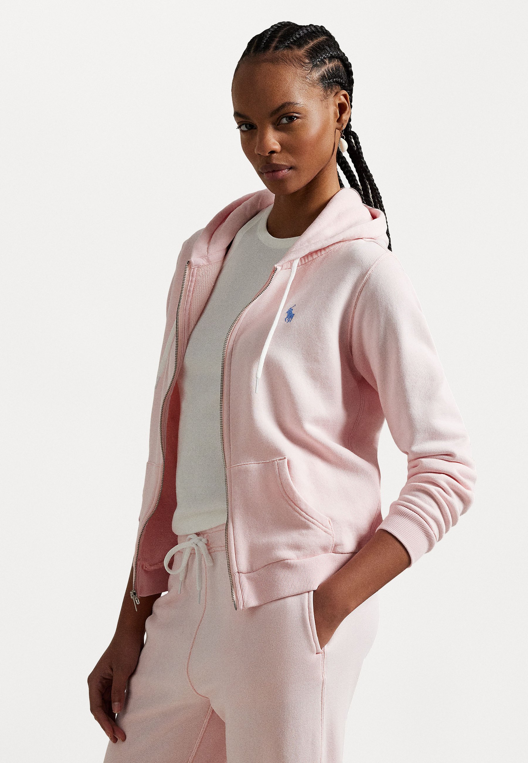 Sudadera Rosa Mujer Sudadera Con Capucha Polo Ralph Lauren Rosa