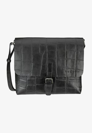 NEVIO MESSENGER - Across body bag - schwarz