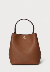 Lauren Ralph Lauren CROSSHATCH SMALL REESE BUCKET BAG - Borsa a mano - tan