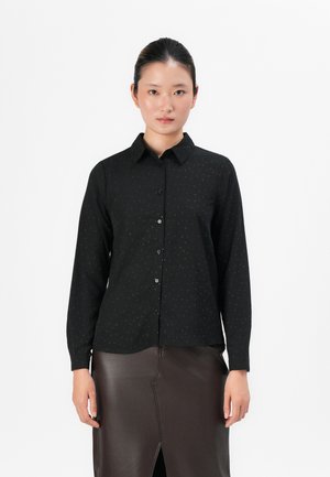 ONLZEKE SHIRT - Skjortebluse - black