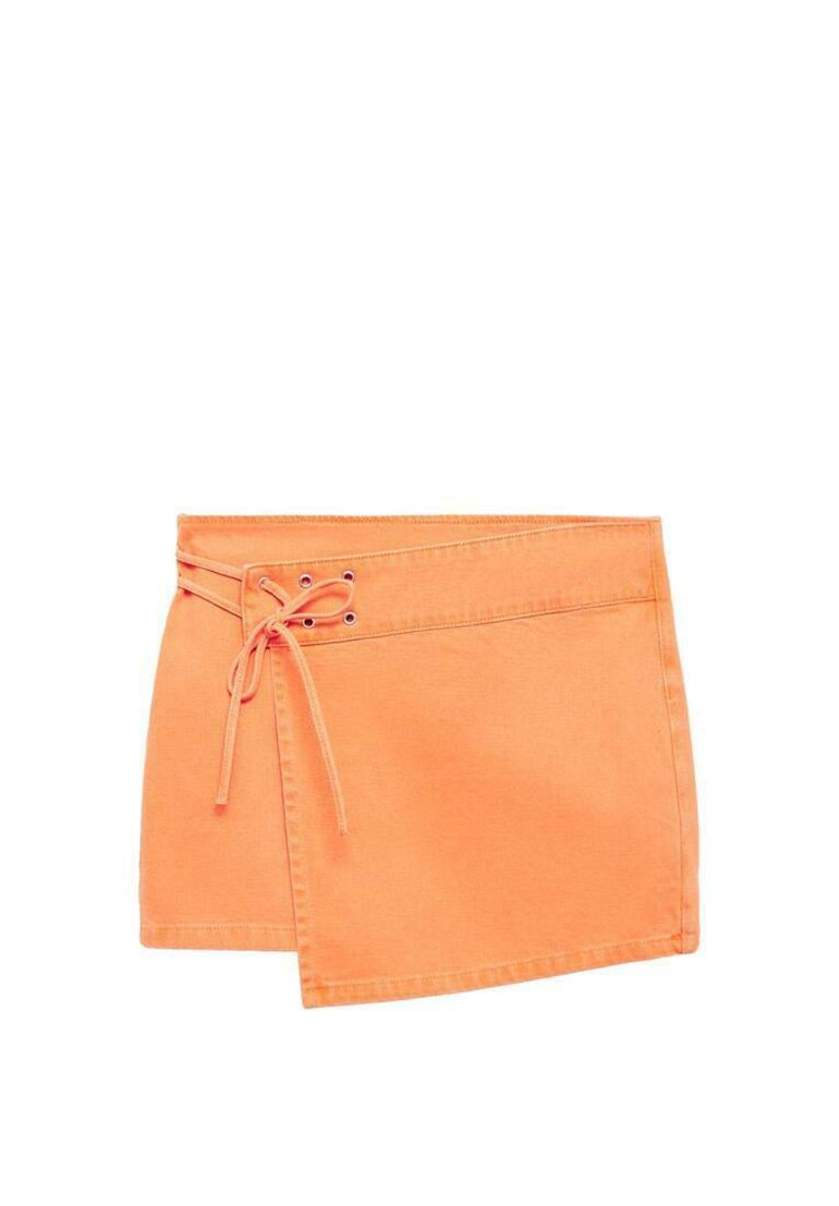 Mango Minirok oranje Mango Minirok oranje