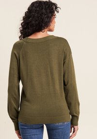 Breal MIT LANGEN ÄRMELN - Trui - vert olive