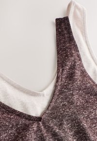 REGULAR FIT-2 PACK  - Top - chocolate sage