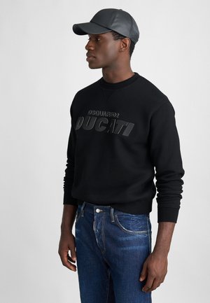 DUCATI COOL FIT CREW NECK - Bluză de molton - black