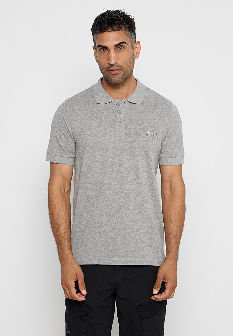 Jeep Poloshirt grijs Jeep Poloshirt grijs