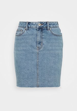ONLEMILY LIFE ACID SKIRT - Spódnica jeansowa - light blue denim