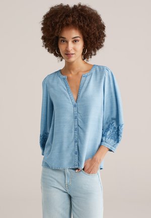 RIDGE - Blouse - light blue