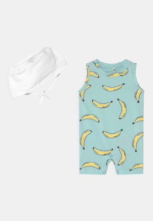 SET - Mütze - pastel turquoise