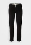 CROPPED PANTS - Broek - black