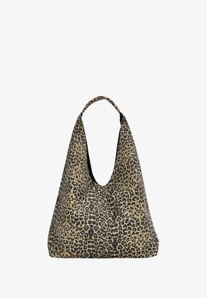 PULL&BEAR Shopping bag - mottled dark brown