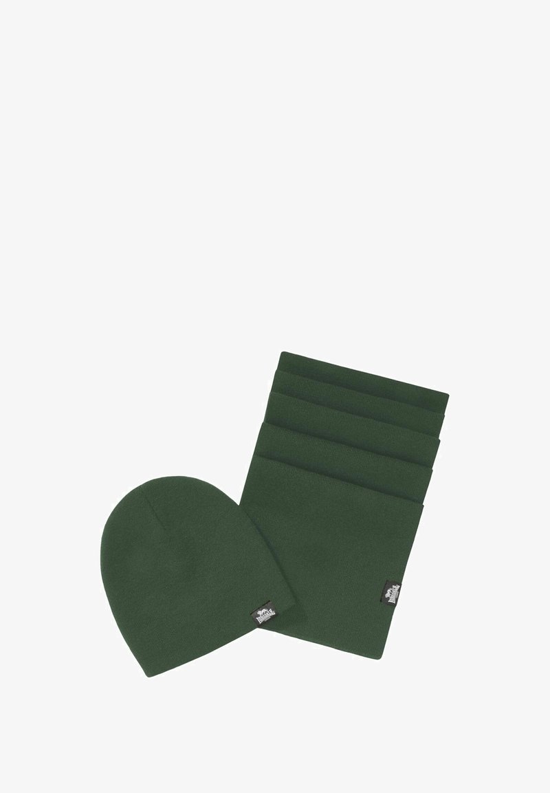 Lonsdale UNISEX SET LEAFIELD - Σκούφος - olive