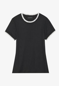 T-shirt basic - black/blanc de blanc